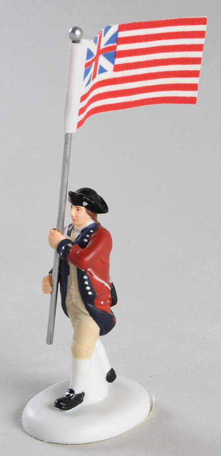 Williamsburg Village Color Guard - No Box by Department 56-1