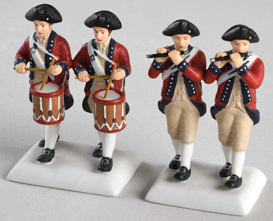 Williamsburg Village Fifes And Drums - No Box by Department 56-1