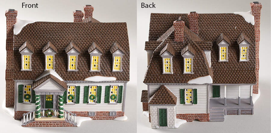 Williamsburg Village King's Arms Tavern - No Box by Department 56-1