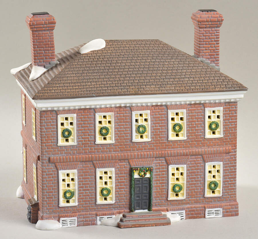 Williamsburg Village George Wythe House - Boxed by Department 56-1