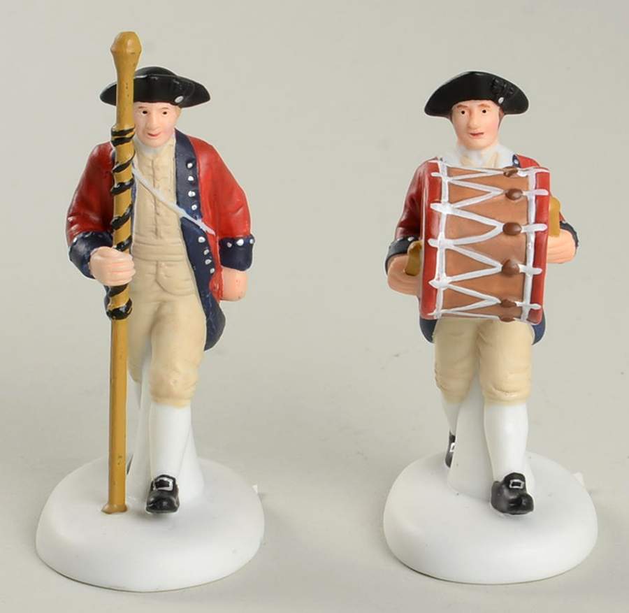 Williamsburg Village Drum Major & Bass - Boxed by Department 56-1