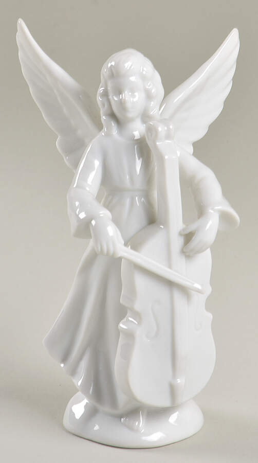 Angel Musicians #2 Angel With Cello - No Box by Sandizell-1