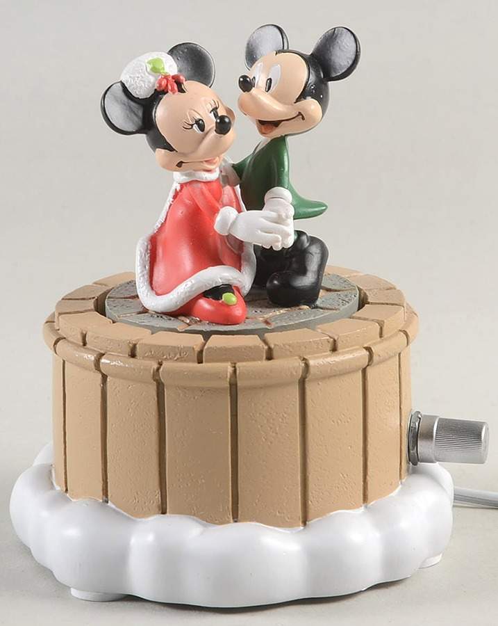 Mickey's Merry Christmas Village Mickey & Minnie's Dance - Boxed by Department 56-1