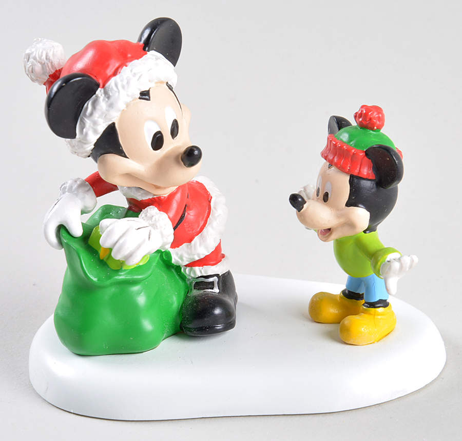 Mickey's Merry Christmas Village A Gift From Mickey - No Box by Department 56-1