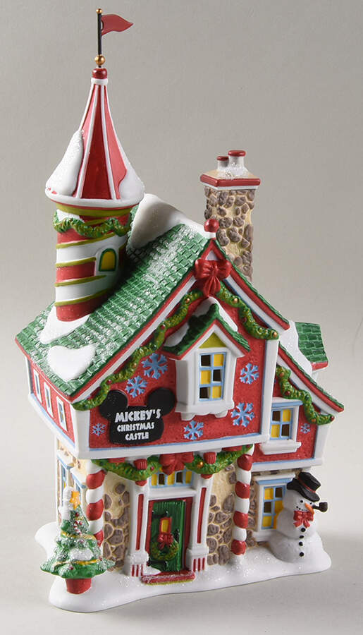 Mickey's Merry Christmas Village Mickey's Christmas Castle - Boxed by Department 56-1