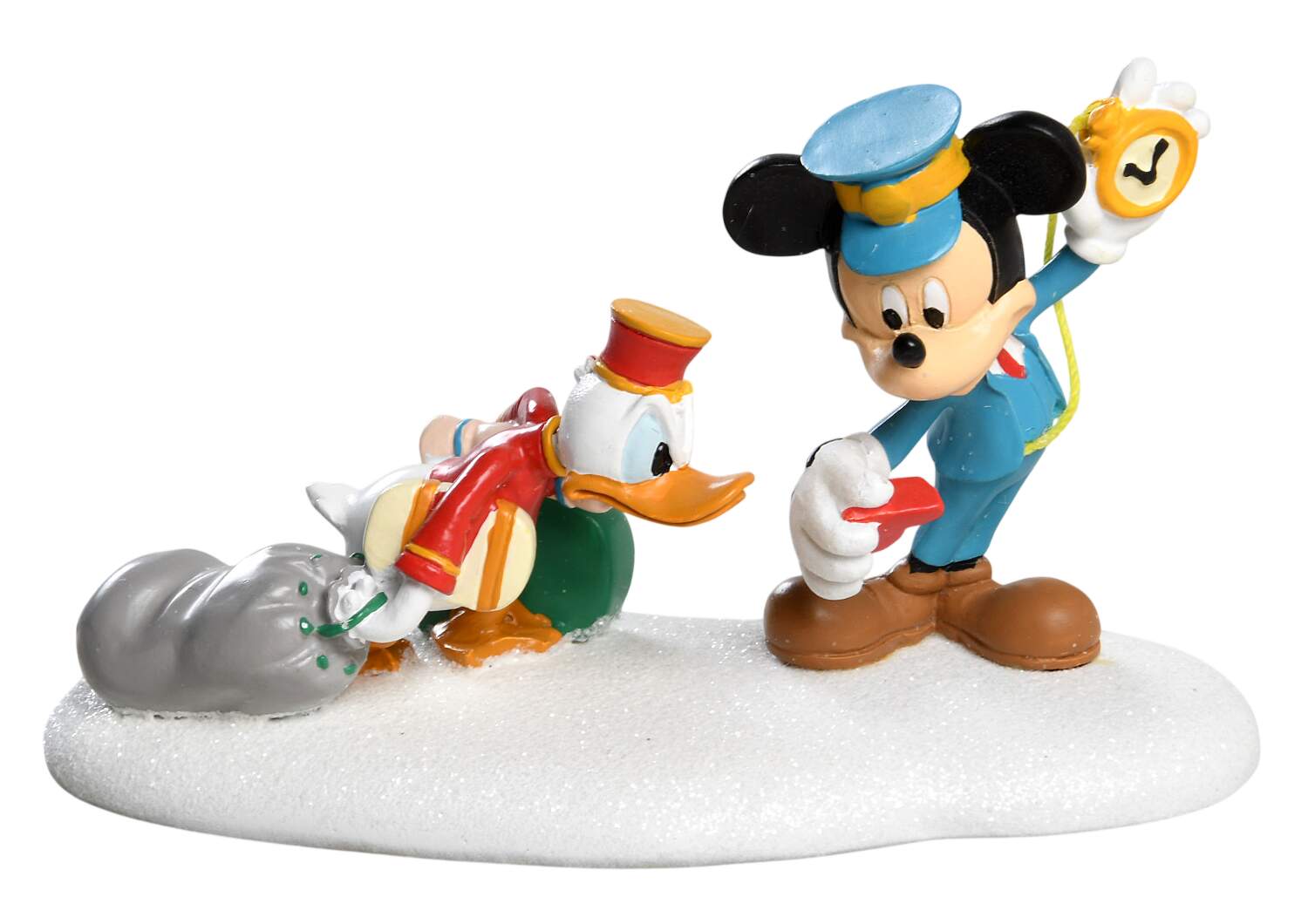 Mickey's Merry Christmas Village Hurry Up, Donald - Boxed by Department 56-1