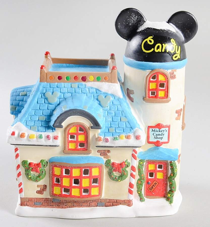 Mickey's Merry Christmas Village Mickey's Candy Shop - Boxed by Department 56-1