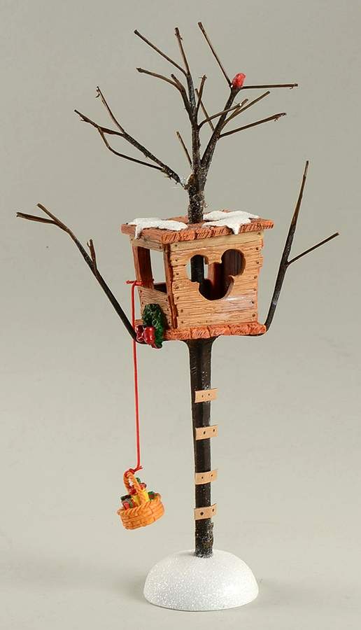 Mickey's Merry Christmas Village Mickey's Christmas Tree House - Boxed by Department 56-1