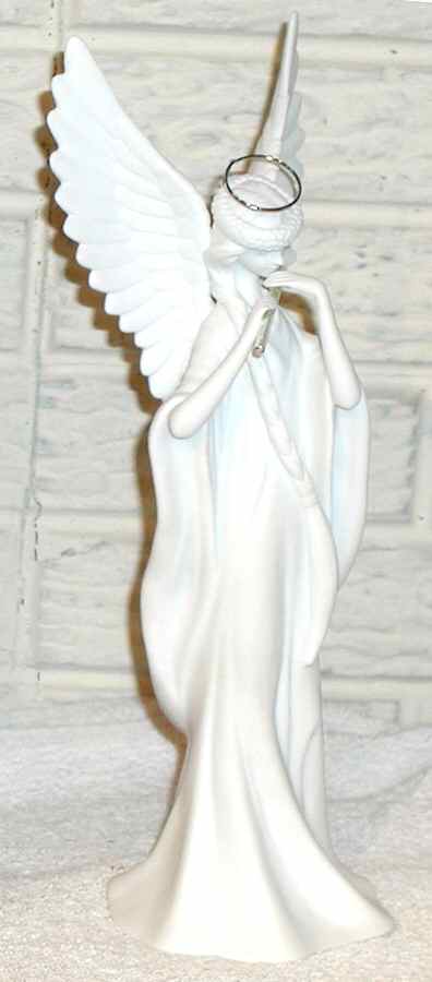 Inspirational Silhouettes Angel With Flute - No Box by Department 56-1