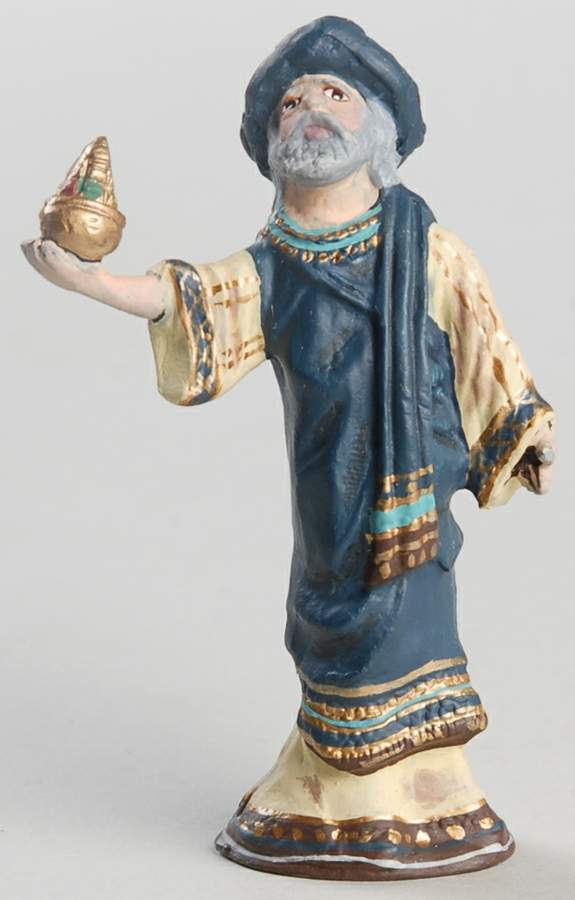 History of Santa Pewter II Magi-Blue Robes - No Box 7** by Duncan Royale-1