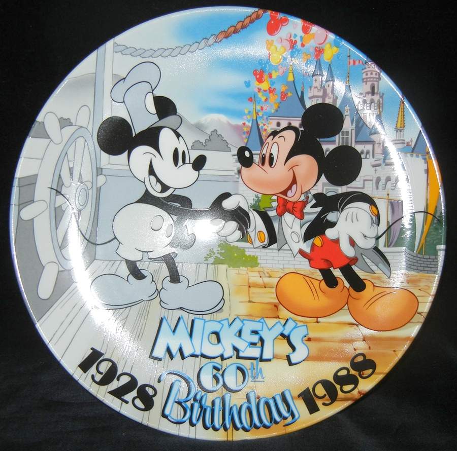 Walt Disney World Mickey's 60th Birthday-1928-1988 - Boxed by Disney-1