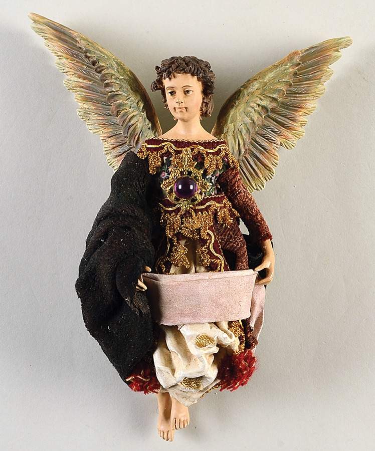 Neapolitan Nativity Gloria  Angel - No Box by Department 56-1