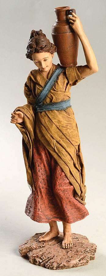 Neapolitan Nativity Woman With Water - Boxed by Department 56-1