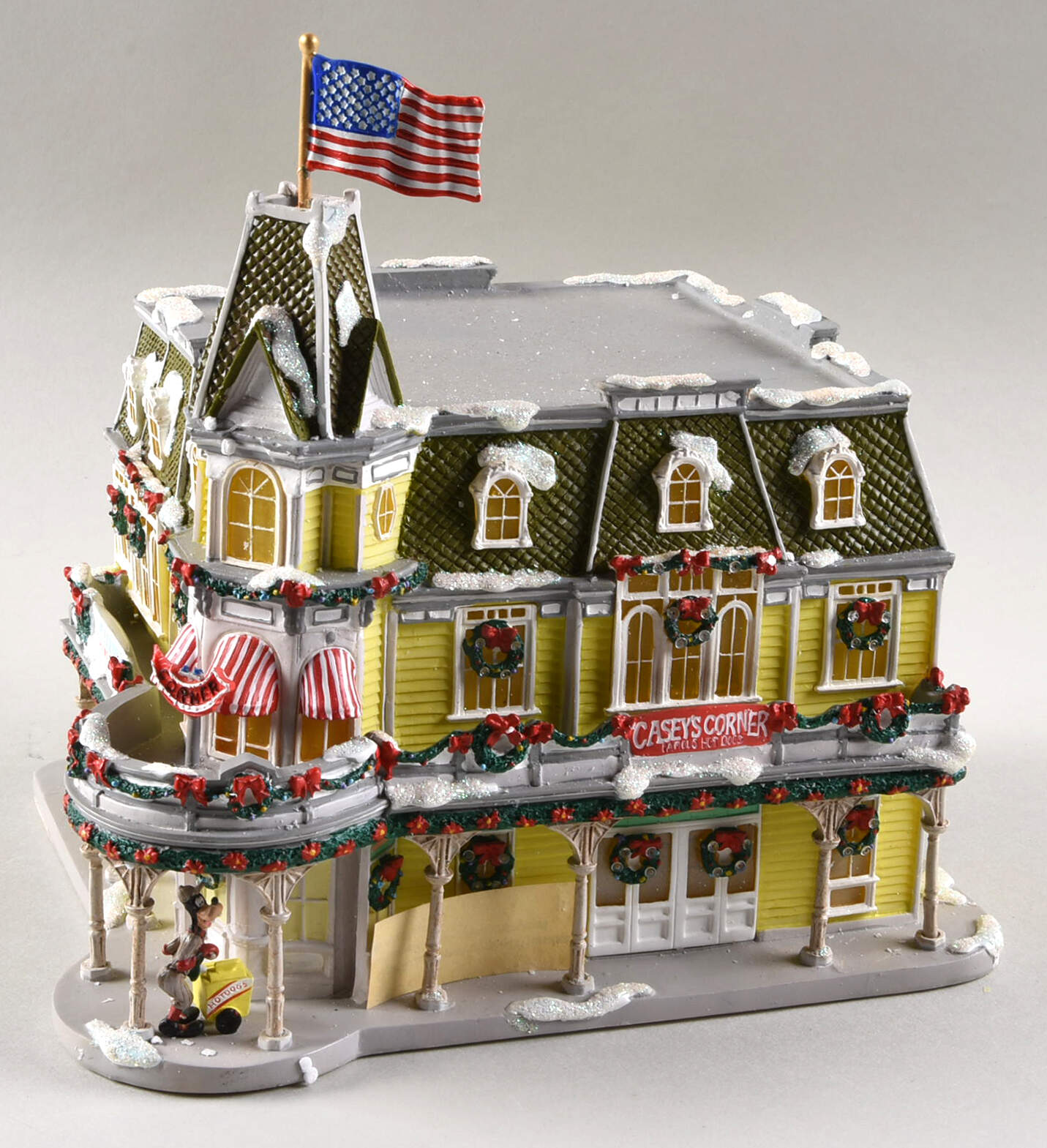 Walt Disney World Christmas Village Caseys Corner - No Box by Disney-1