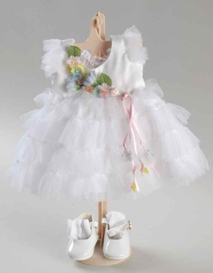 Shirley Temple Dress Up Doll Baby, Take A Bow-White Dress - Boxed by Danbury Mint-1