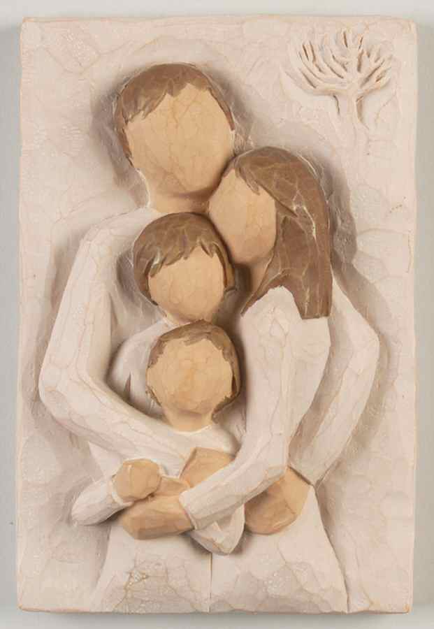 Willow Tree Plaques Family-A Lifetime Of Love - No Box by Demdaco-1