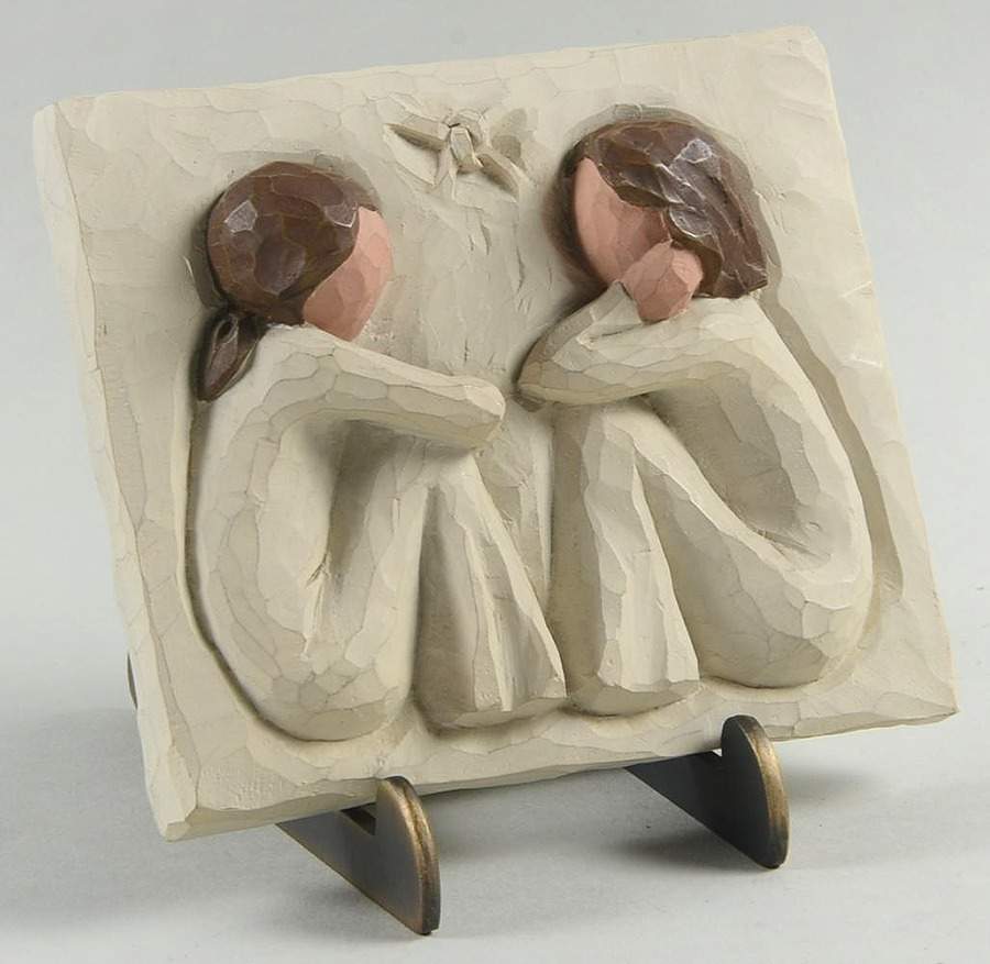 Willow Tree Plaques Friendship - No Box by Demdaco-1