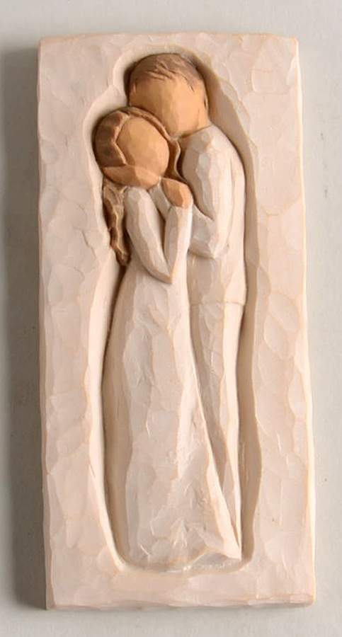 Willow Tree Plaques Embrace - No Box by Demdaco-1