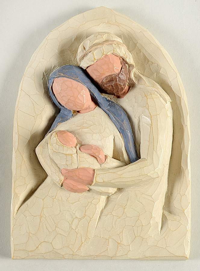 Willow Tree Plaques Holy Family - Boxed by Demdaco-1