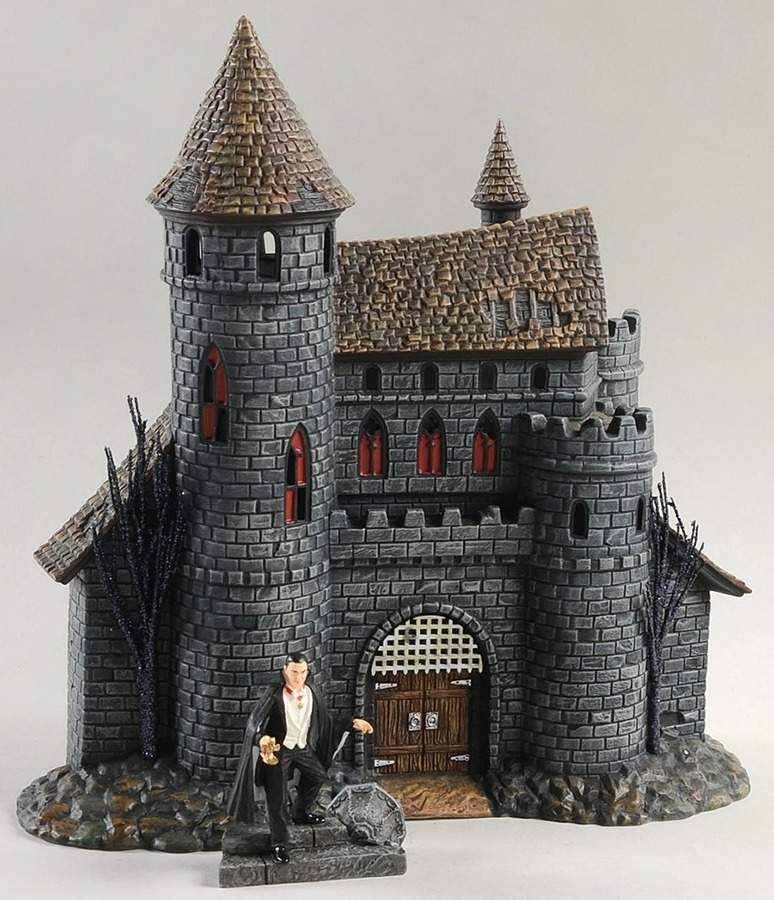 Hot Classics Dracula's Castle-Set Of 2 - With Box by Department 56-1