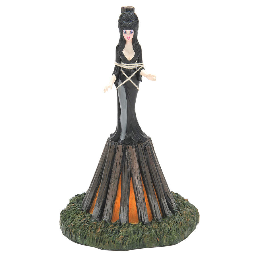Hot Classics Elvira At The Stake - Boxed by Department 56-1
