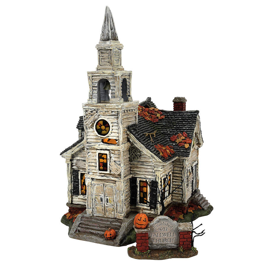 Hot Classics Fallen Church Of Fallwell Set Of 2 - No Box by Department 56-1
