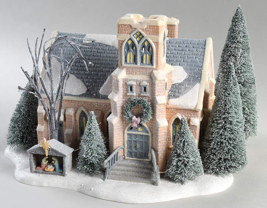 Winters Frost Holy Night Church - Boxed by Department 56-1