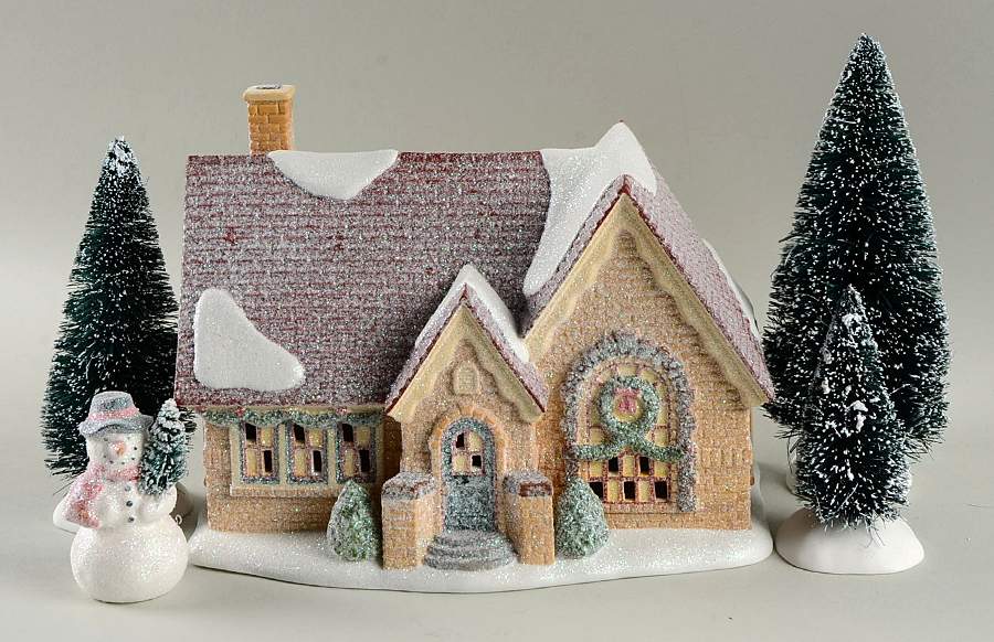 Winters Frost Tangletown Cottage S/5 - No Box by Department 56-1