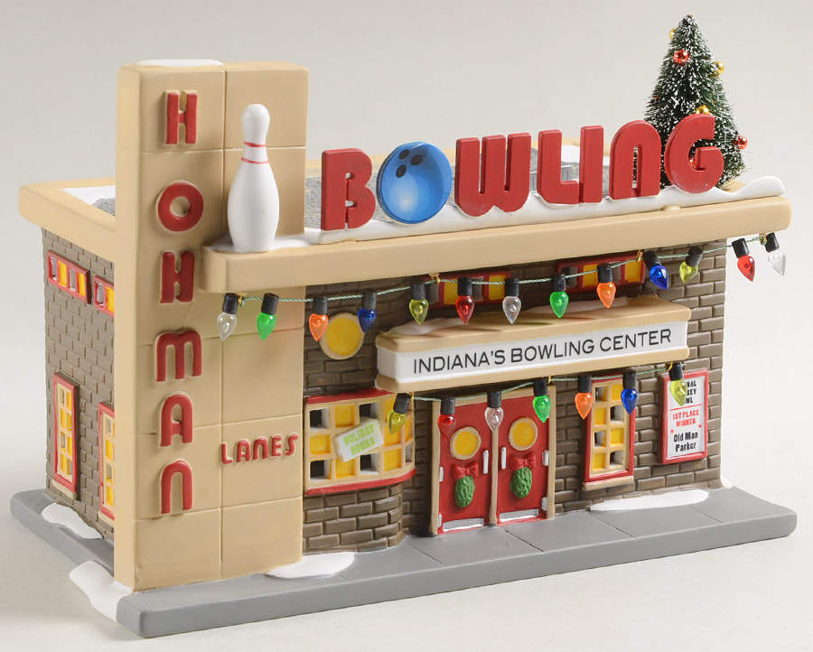 A Christmas Story Hohman Lanes Bowling - Boxed by Department 56-1
