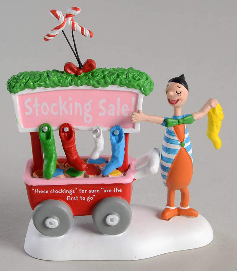 How the Grinch Stole Christmas A Who's Who Christmas Stocking - Boxed by Department 56-1
