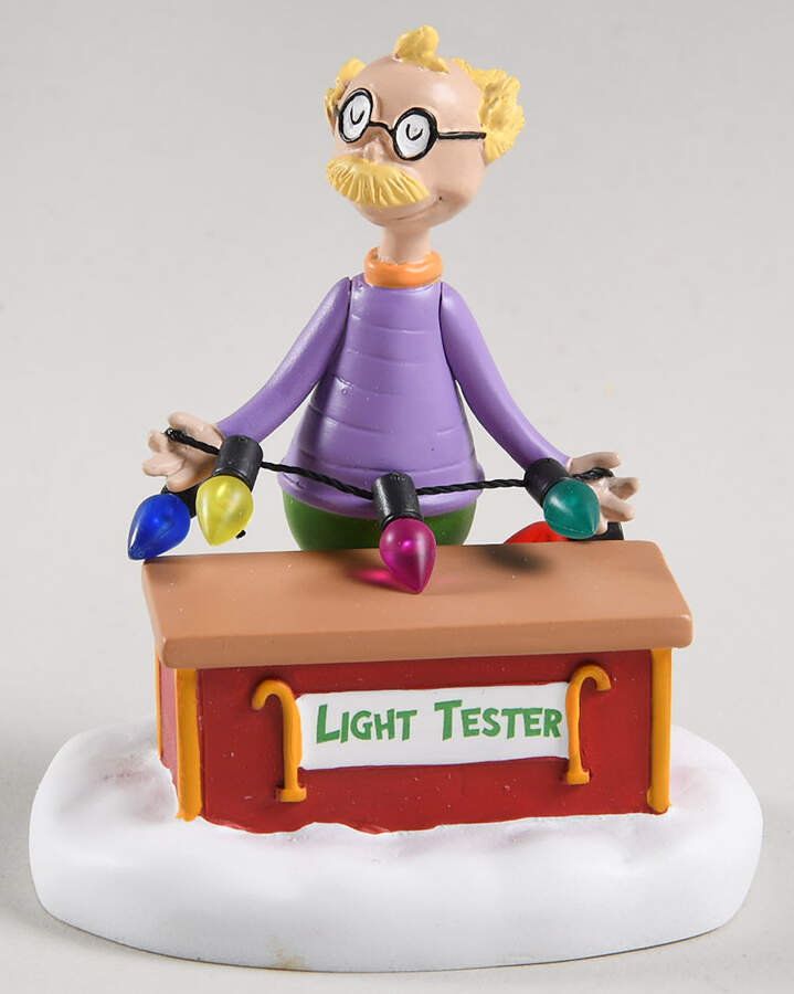 How the Grinch Stole Christmas Who Lightbulb Tester - Boxed by Department 56-1