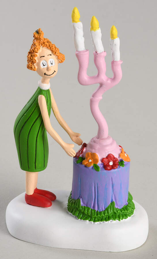 How the Grinch Stole Christmas Auntie Who Sets A Centerpiece - Boxed by Department 56-1