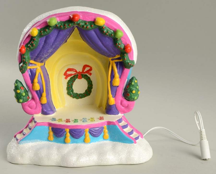 How the Grinch Stole Christmas Who-Ville Band Shell - Boxed by Department 56-1