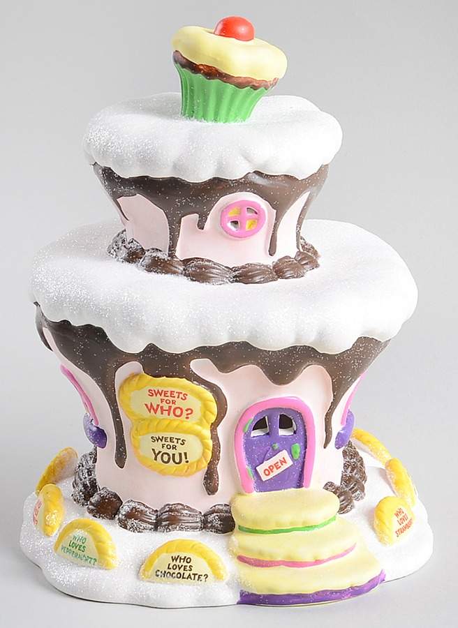 How the Grinch Stole Christmas Who-Ville Sweet Shop - Boxed by Department 56-1