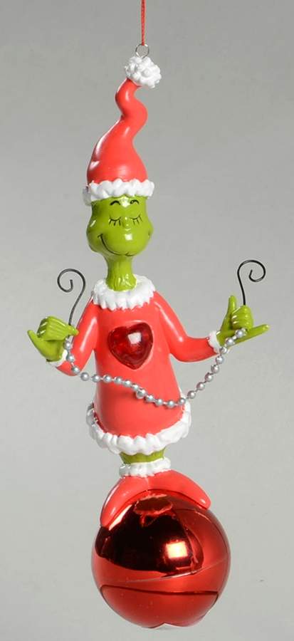 How the Grinch Stole Christmas Grinch,His Heart Grew 2 Sizes Ornament - Boxed by Department 56-1