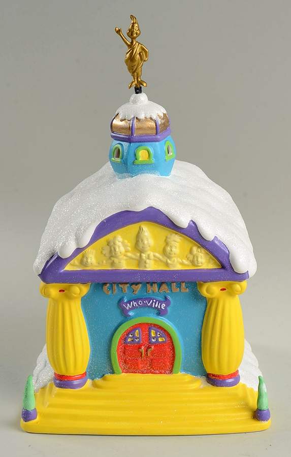 How the Grinch Stole Christmas Who-Ville City Hall - Boxed by Department 56-1