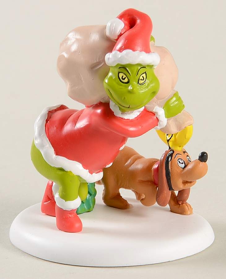 How the Grinch Stole Christmas Next He Loaded Some Bags - Boxed by Department 56-1