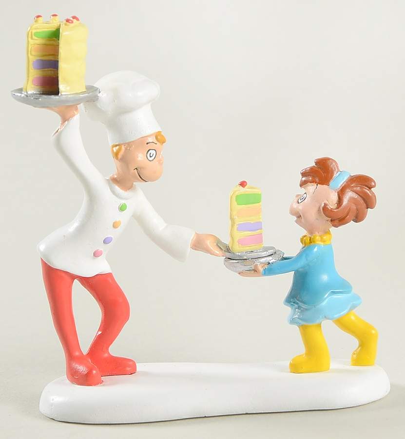 How the Grinch Stole Christmas Cake For Who? Cake For You! - No Box 42 by Department 56-1