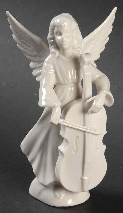 Angel Musicians #3 Angel With Bass - No Box by Dresden (German)-1