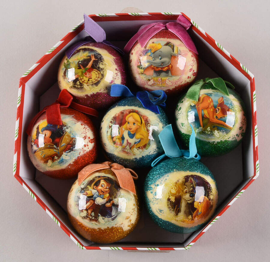Disney Ornaments Ornament Assorted  Set Of 7 - Boxed by Disney-1