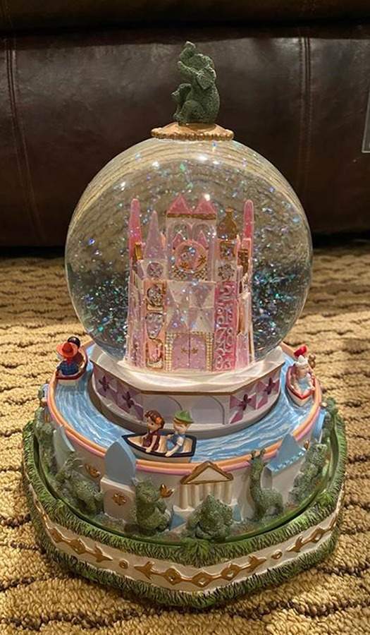 Disney Musical Snowglobe It's A Small World - Boxed by Disney-1