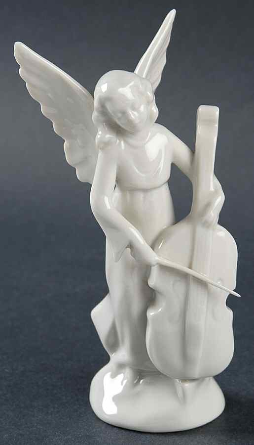 Angel Musicians #4 Angel With Bass - No Box by Dresden (German)-1