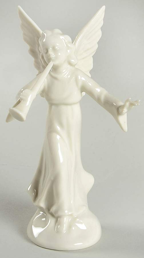 Angel Musicians #4 Angel With Horn - No Box by Dresden (German)-1