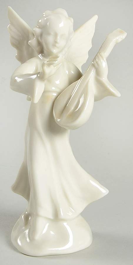 Angel Musicians #4 Angel With Lute - No Box by Dresden (German)-1