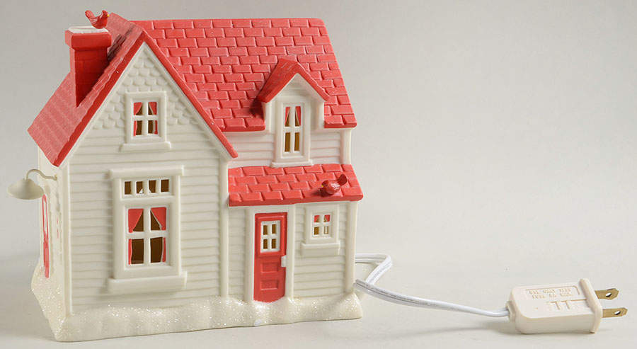 Babies on the Farm Farmhouse-Lighted Building - No Box by Department 56-1