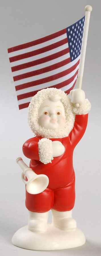 Babies on the Farm God Bless America - With Box by Department 56-1