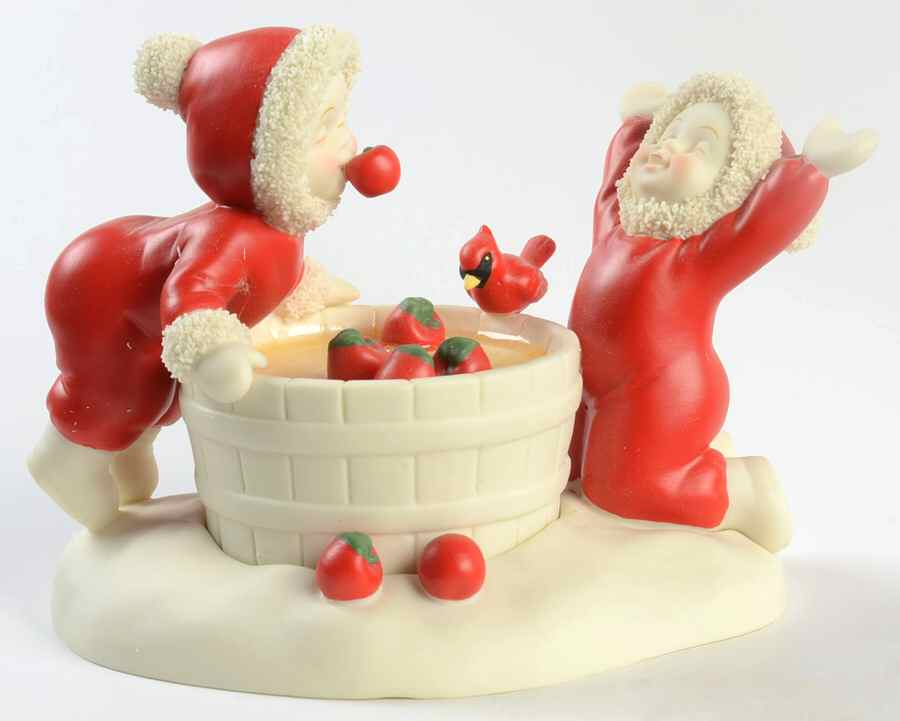 Babies on the Farm Bobbing For Apples - Boxed by Department 56-1