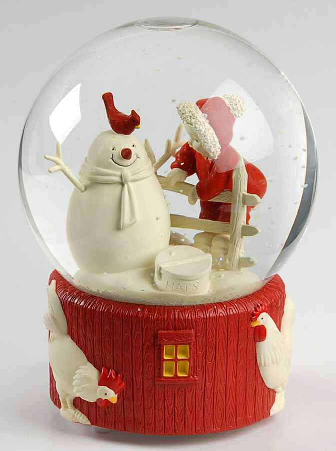 Babies on the Farm Play With Me?-Musical Snowglobe - No Box by Department 56-1