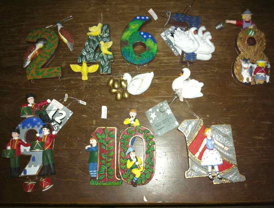 Twelve Days of Christmas Two Turtle Doves - No Box by Department 56-1