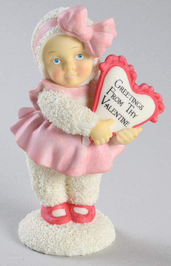 Let's Pretend Greetings From Thy Valentine - Boxed by Department 56-1